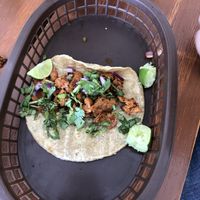 Taco al pastor  at Veggie Happy in Queretaro