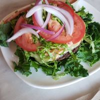 Burger on Greens! at Urbavore in Lynchburg