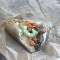 Vegan bahn mi  at Urbavore in Lynchburg