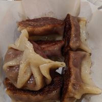 Vegan potstickers at bao-logy in Philadelphia