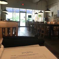 Inside at Blue Dahlia Bistro in San Marcos