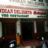 entrance  at Indian Delights in Pondicherry
