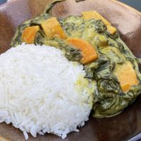 Oder am Mittag ein sehr feines veganes Curry  at Max-Moriz in Aarau