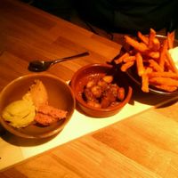 Sweet potato fries at Max-Moriz in Aarau