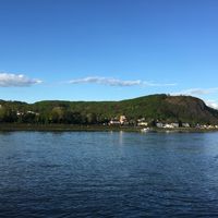 Nice location right next to the river Rhine at Kwartier Lateng in Remagen