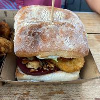 Slo clo burger at Little High Eatery in Christchurch