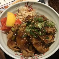 Tempura donburi from Eight Grains/Sushi Soldier at Little High Eatery in Christchurch