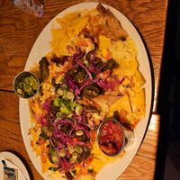 Vegan nachos at Hard Rock Cafe in Reykjavik