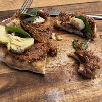 oops, couldn't wait for the photo ! romana thicker crust small size  at Vegazzi Specialty Pizzeria in Budapest