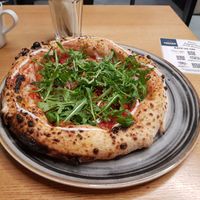 Pizza with spicy sausage - Second on the menu at Vegazzi Specialty Pizzeria in Budapest