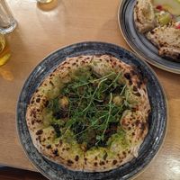 Pizza Verde at Vegazzi Specialty Pizzeria in Budapest