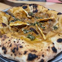 Bbq pizzaa  at Vegazzi Specialty Pizzeria in Budapest