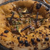 OMG. Smokey pizza. at Vegazzi Specialty Pizzeria in Budapest