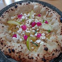 Delicions pizza and calzone!! 😻 at Vegazzi Specialty Pizzeria in Budapest