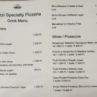 Menu   at Vegazzi Specialty Pizzeria in Budapest