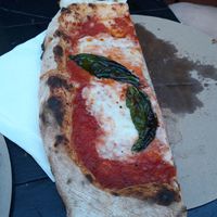 Pizza Margherita at Vegazzi Specialty Pizzeria in Budapest