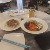 Popiah and spicy noodle at Lily's Vegetarian Kitchen - Georgetown in Penang