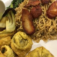 Amazing wontons  at Nature Cafe - Suntec City in Central Singapore