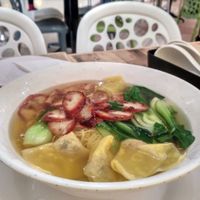 Soupy Wonton Noodle  at Nature Cafe - Suntec City in Central Singapore