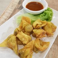 Fried wanton at Nature Cafe - Suntec City in Central Singapore