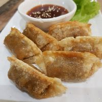 Fried dumpling at Nature Cafe - Suntec City in Central Singapore