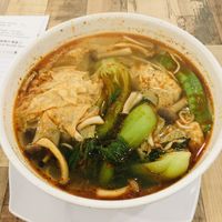Mala noodle at Nature Cafe - Suntec City in Central Singapore