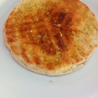 Garlic bruschetta vegan at Flower Power Restaurant in Koh Phayam