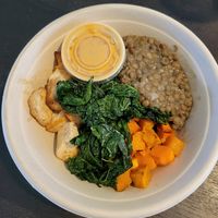 Dear quinoa with tofu at Honest Mary's in Austin