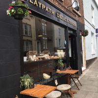 Summer seating  at Claypath Delicatessen in Durham