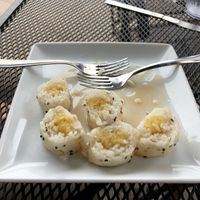 Pancake rolls. Oh yeah! at Ok Bicycle Shop in Mobile