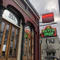 Restaurant entrance  at Ok Bicycle Shop in Mobile