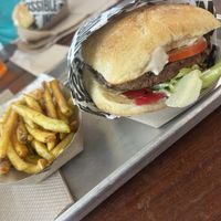 My husband ordered for me… I would’ve added some more condiments 😂 still so good tho!   at Gott's Roadside in Napa