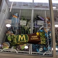 vegan frozen treat at Holland & Barrett in Plymouth