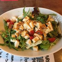 Vegan tofu salad  at Slices in Osaka