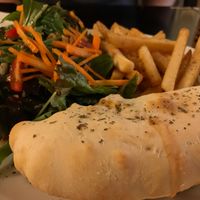 Vegan calzone at Slices in Osaka