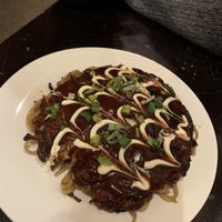 Okonomiyaki at Slices in Osaka