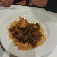 Potato dish at Taj Mahal  in Oaxaca