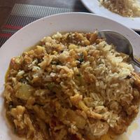 Alu Gobi and Rice at Taj Mahal  in Oaxaca