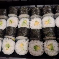avocado maki at EverGreen Sushi in Zagreb