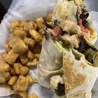 Chixx burrito   at Ocala's Downtown Diner in Ocala