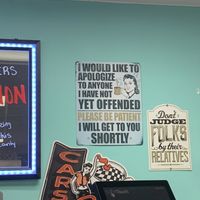 super ambiance aside from meat being served  at Ocala's Downtown Diner in Ocala