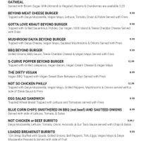 Ocala  Downtown Diner NEW Vegan menu! at Ocala's Downtown Diner in Ocala