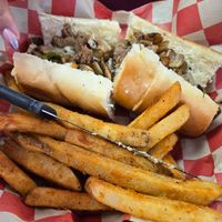 Philly cheeze at Ocala's Downtown Diner in Ocala