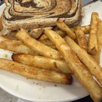 Rueben and friesnds  at Ocala's Downtown Diner in Ocala