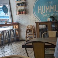 Inside at The Hummus House in Fort Lauderdale