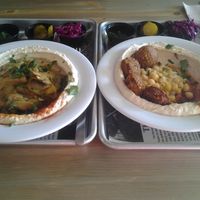 our delicious meals at The Hummus House in Fort Lauderdale