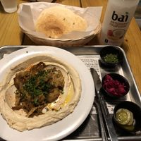Meatless Shawarma bowl at The Hummus House in Fort Lauderdale