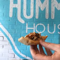 BBQ Chicken. Tasty! at The Hummus House in Fort Lauderdale