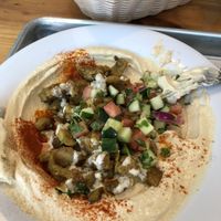 Vegan Shawarma and Humus bowl was very delish  at The Hummus House in Fort Lauderdale