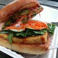 Bahn Mi Sandwich at Supernova Vegan - Food Truck in Portland